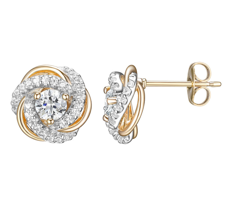 Affinity Gems Birthstone Stud Earrings,18k GoldPlated — View 25