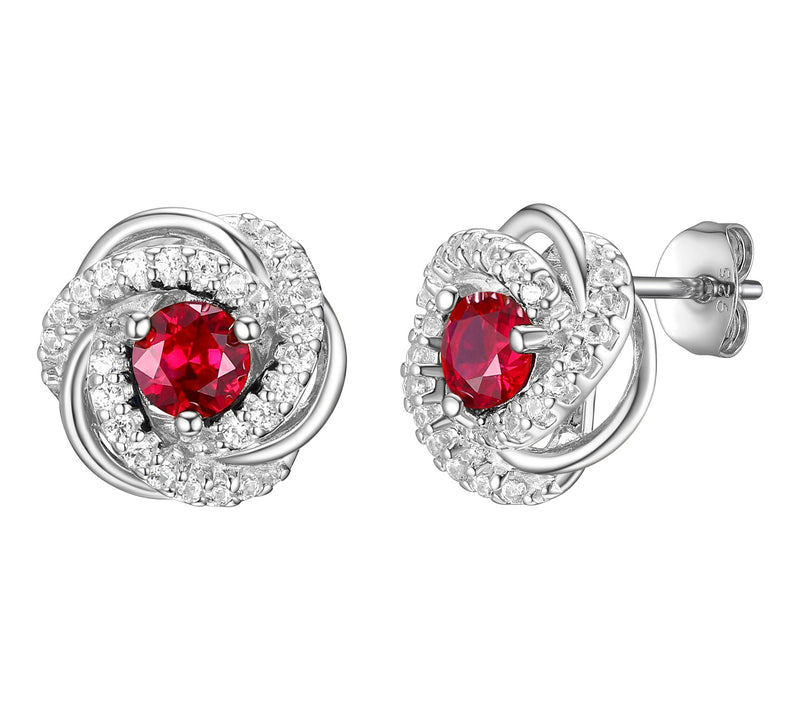 Affinity Gems Birthstone Stud Earrings, SterlinSilver — View 21
