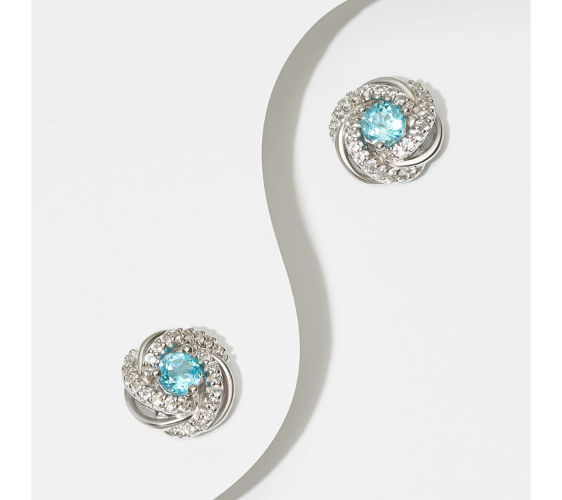 Affinity Gems Birthstone Stud Earrings, SterlinSilver — View 27