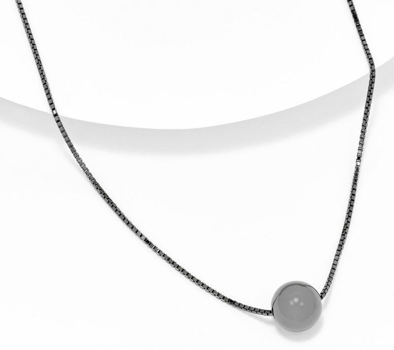 David Markstein Bronze 12mm Bead 18" Necklace — View 5