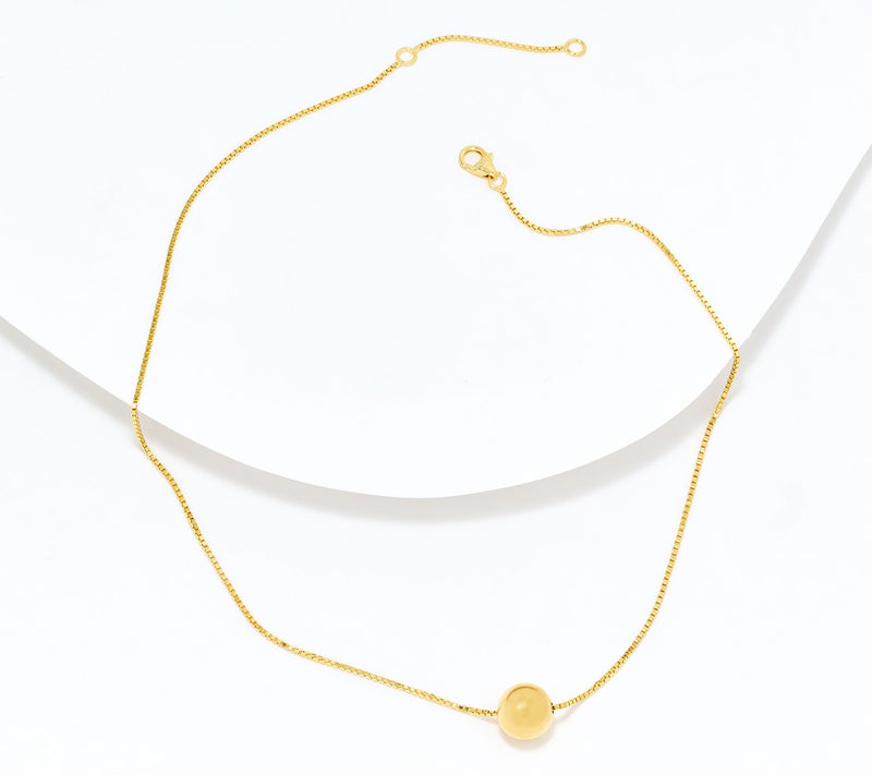 David Markstein Bronze 12mm Bead 18" Necklace — View 16