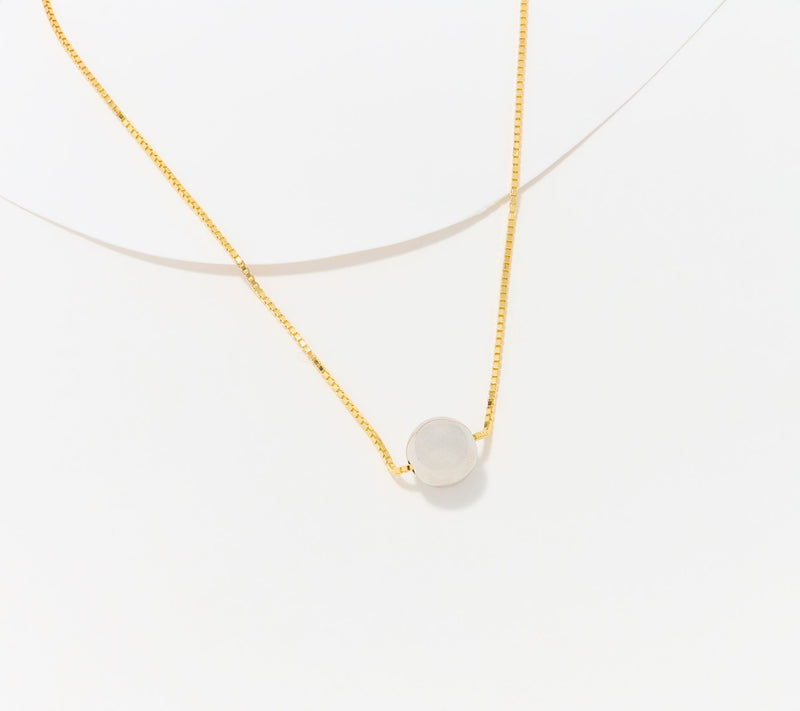 David Markstein Bronze 12mm Bead 18" Necklace — View 13
