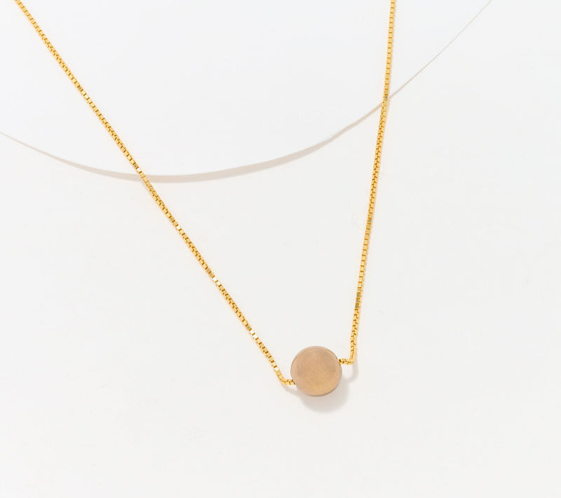 David Markstein Bronze 12mm Bead 18" Necklace — View 15