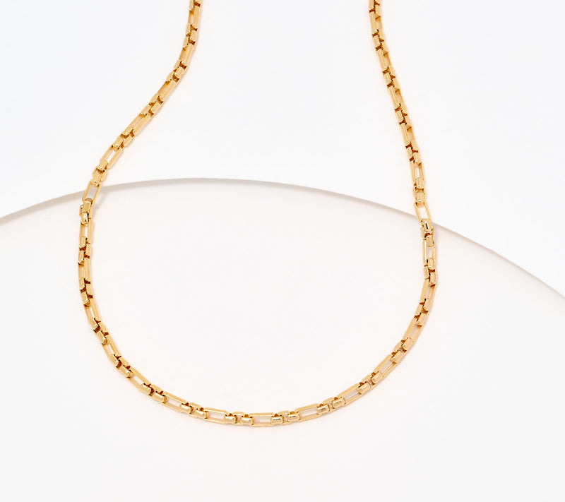 Christian James by Scott Grimes 14K Gold Clad Luciano 18" Necklace, 14.6g — Main view
