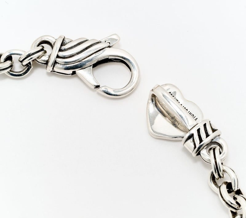 Christian James by Scott Grimes Sterling Silver Bead Rolo Bracelet, 8.4g — View 2