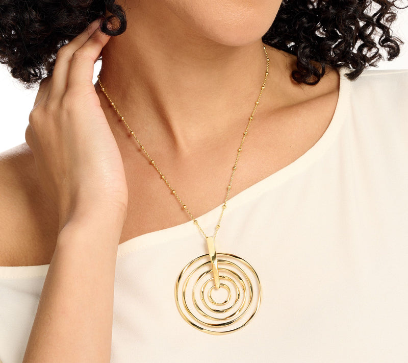 Christian James by Scott Grimes 14K Clad Ripple Multi-Circle Enhancer, 12.0g — View 6