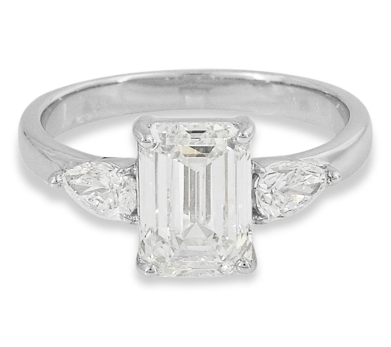 Dazzle Lab Grown Diamonds 2.35 cttw Ring, Sterling Silver — View 2