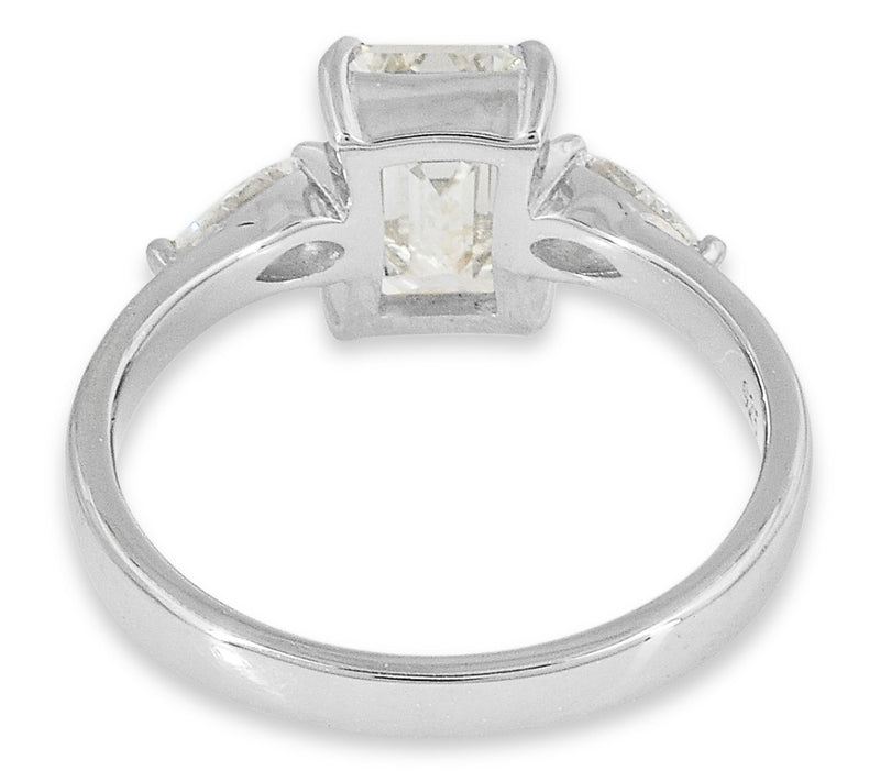 Dazzle Lab Grown Diamonds 2.35 cttw Ring, Sterling Silver — View 3