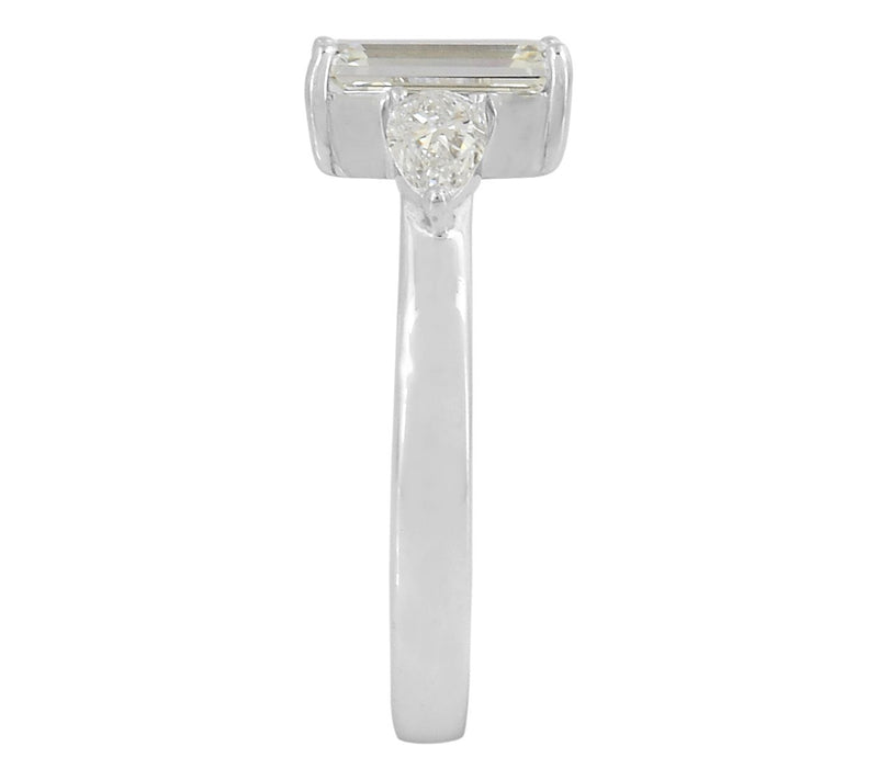 Dazzle Lab Grown Diamonds 2.35 cttw Ring, Sterling Silver — View 4