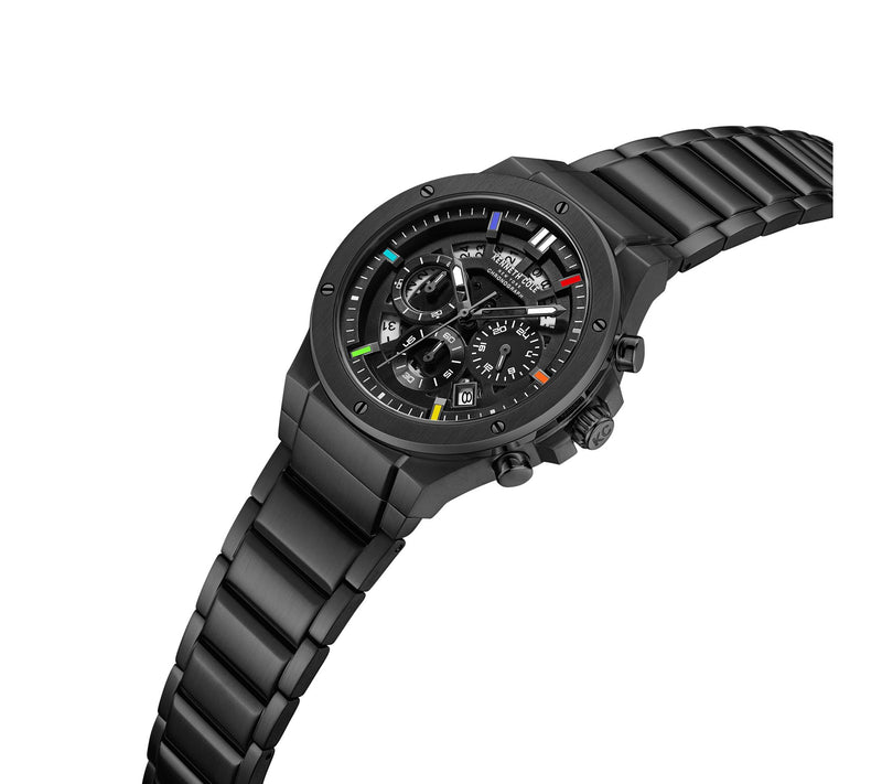 Kenneth Cole New York Men's Black Stainless Dress Sport Watch — View 4