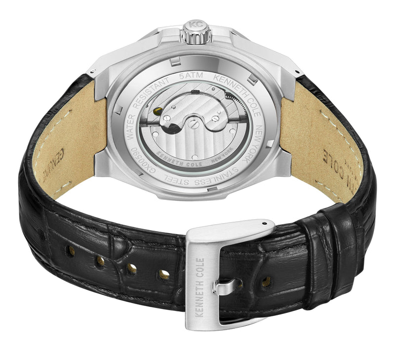 Kenneth Cole New York Men's Stainless AutomaticBlack Watch — View 5