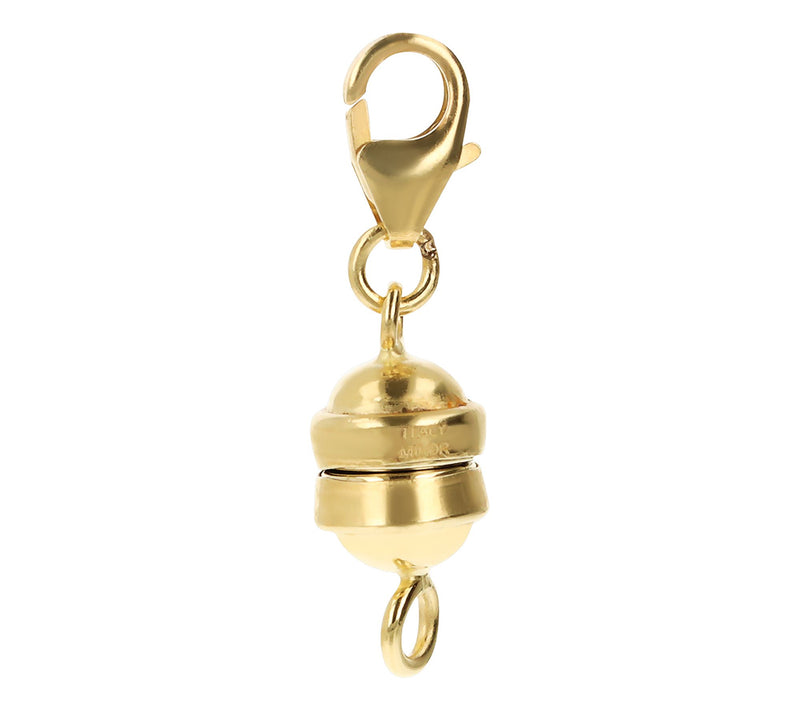Italian Gold Magnetic Lobster Clasp, 14K — Main view