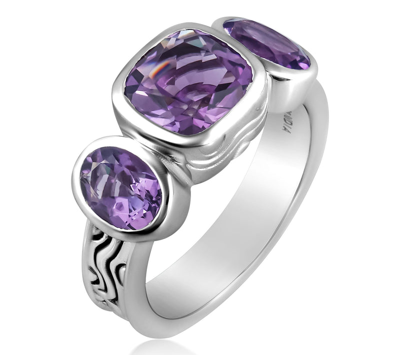 Christian James by Scott Grimes Sterling Gemstone Ring — View 11