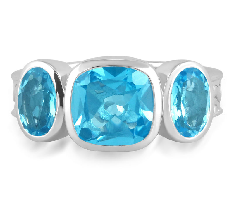 Christian James by Scott Grimes Sterling Gemstone Ring — View 5
