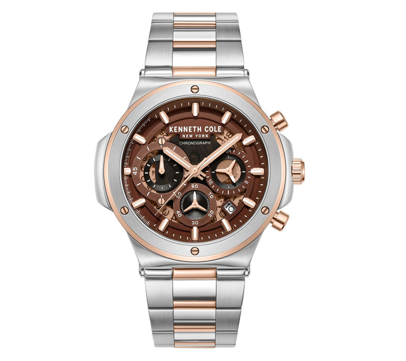Kenneth Cole New York Men's Dress Sport Brown Dial Watch — Main view