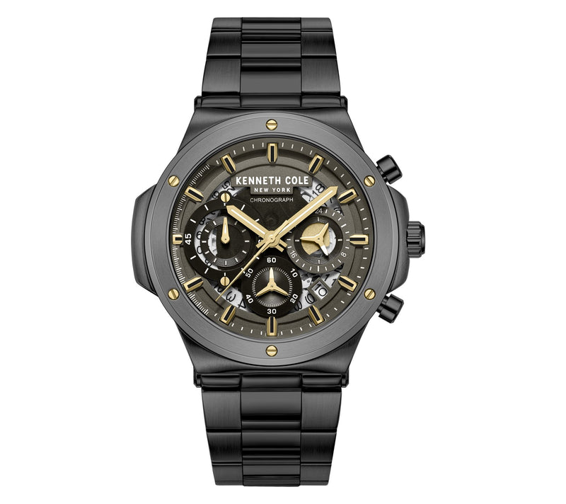 Kenneth Cole New York Men's Dress Sport Black Dial Watch — View 5