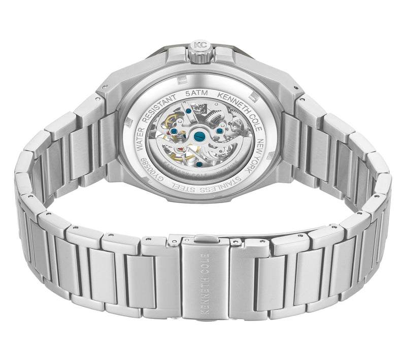 Kenneth Cole New York Men's Automatic StainlessSteel Watch — View 3