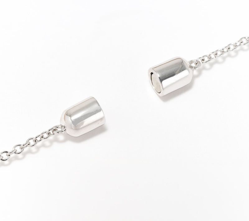 Diamonique x Kathy Levine Sundial Pendant with Chain, Sterling — View 4