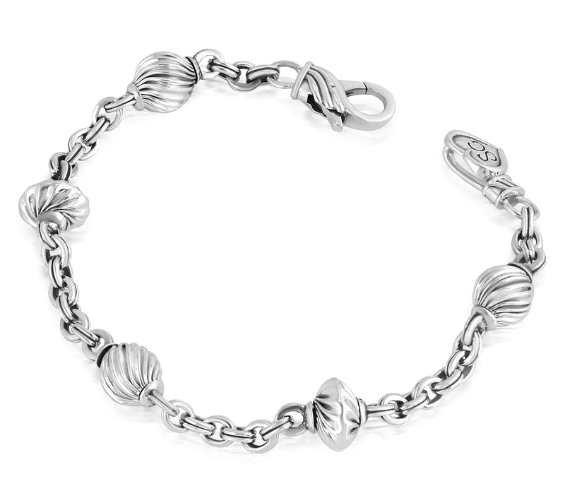 Christian James by Scott Grimes Sterling MixedBead Bracelet — View 3