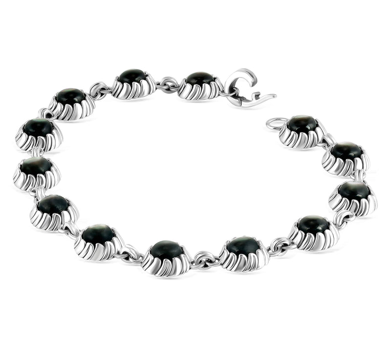 Christian James by Scott Grimes Sterling Gemstone Bracelet — View 4