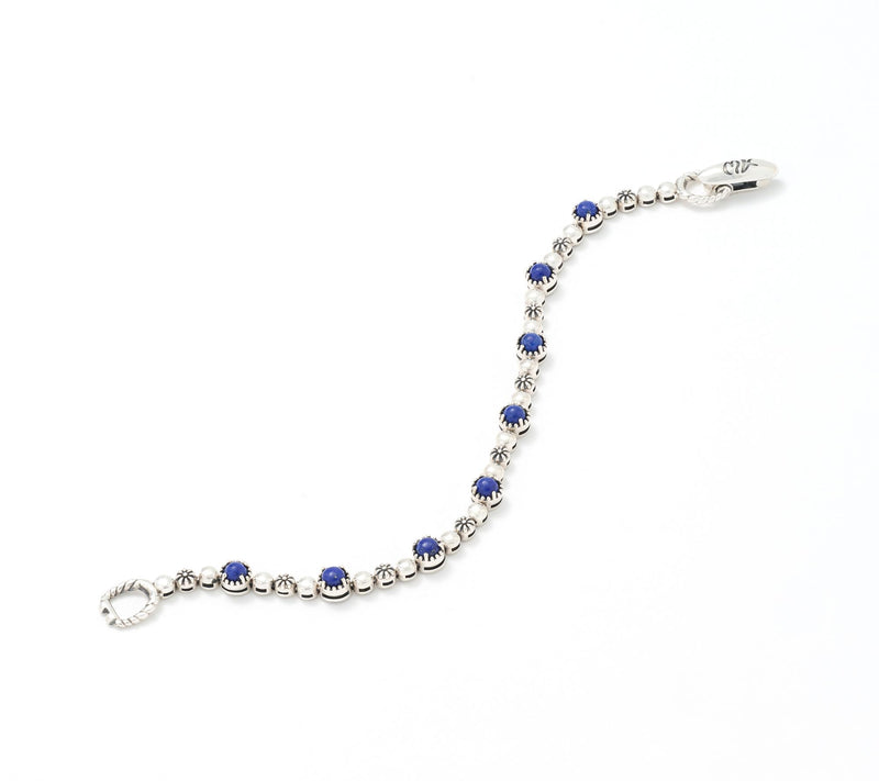American West Sterling Silver Desert Flower Tennis Bracelet — View 20