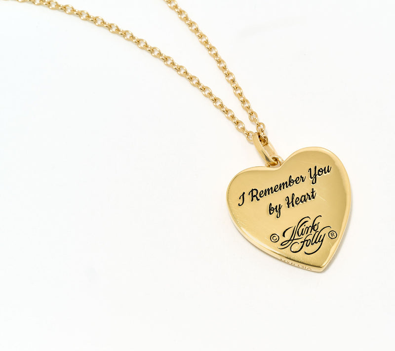 Kirks Folly Stardust Diamond I Remember You By Heart Necklace — View 3