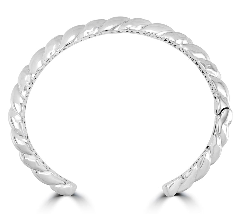 Christian James by Scott Grimes Sterling Silver Polished Cuff — View 3
