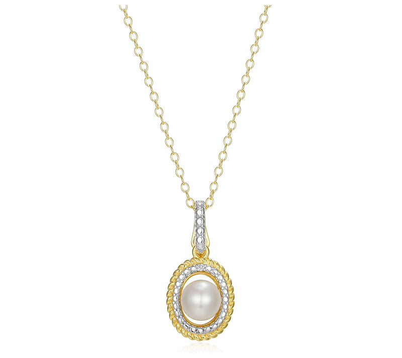 Affinity Gems Oval Birthstone Pendant w/ Chain,Sterling — Main view