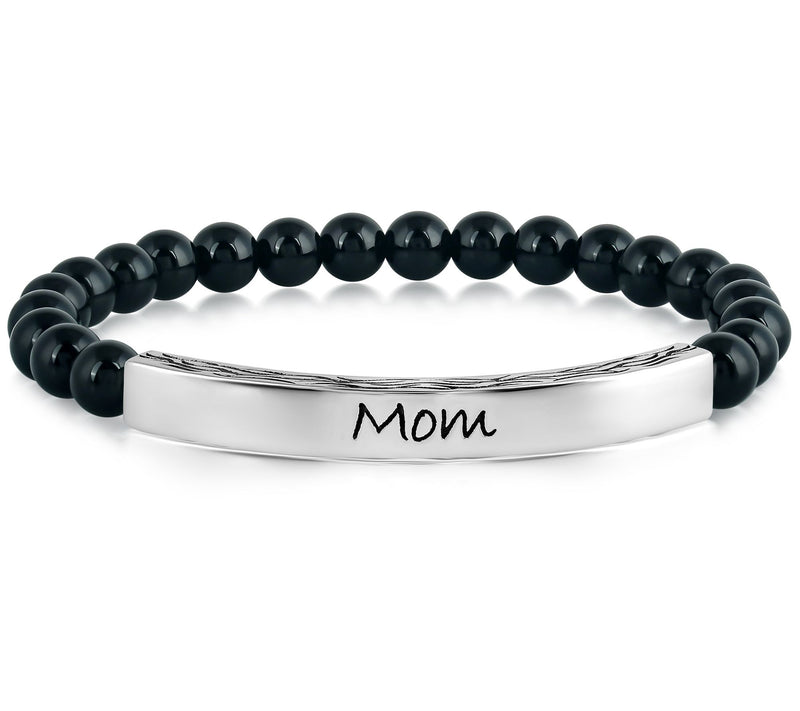 Christian James by Scott Grimes Mom Gemstone Stretch Bracelet — View 3