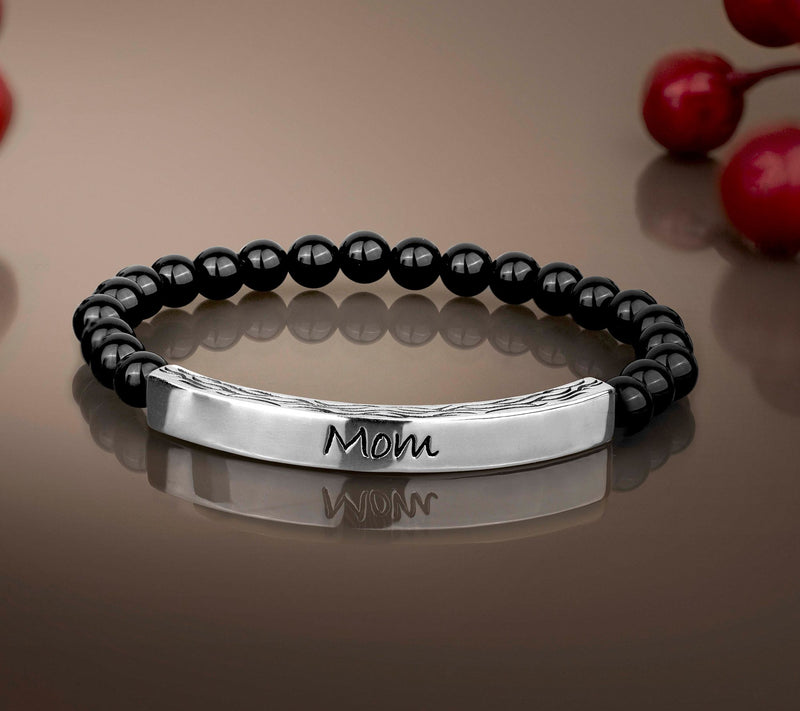 Christian James by Scott Grimes Mom Gemstone Stretch Bracelet — View 7