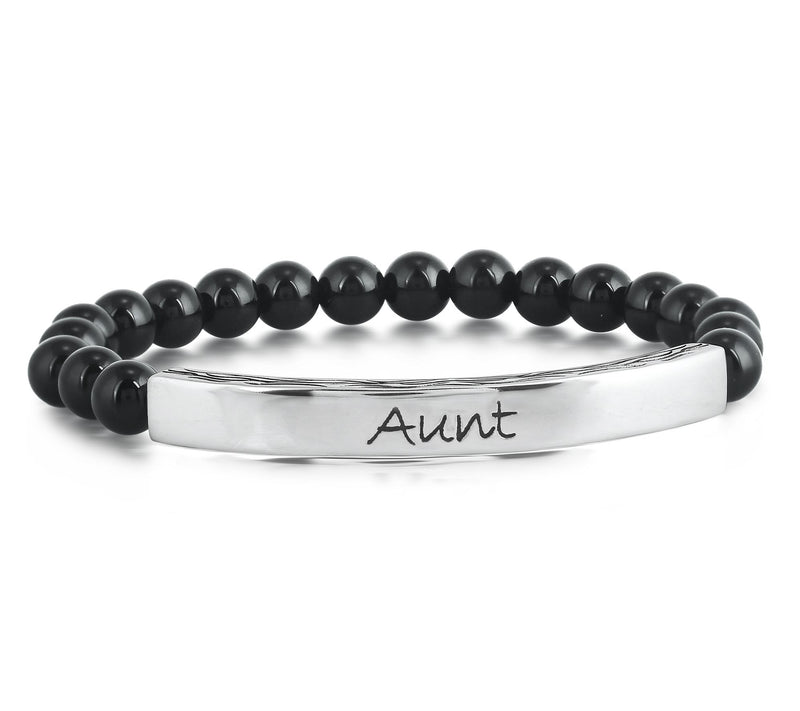 Christian James by Scott Grimes Aunt Gemstone Stretch Bracelet — View 3