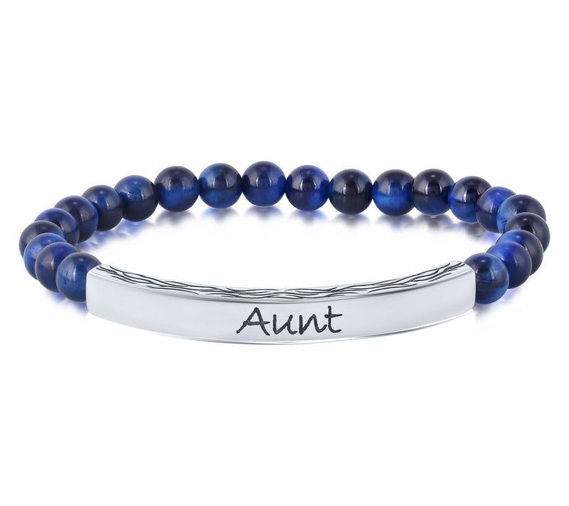 Christian James by Scott Grimes Aunt Gemstone Stretch Bracelet — View 13