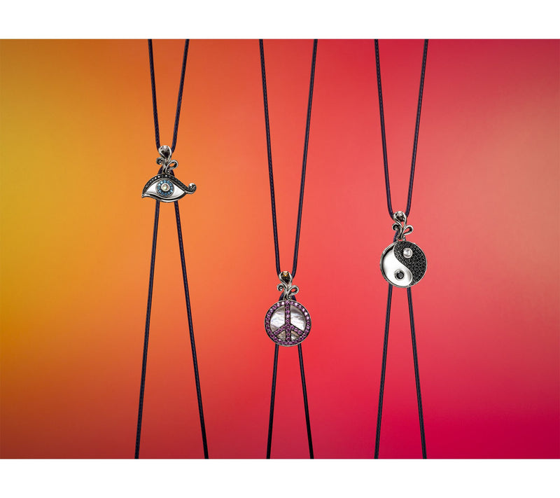 Third Person Sterling Silver Creative Soul Symbol Enhancer — View 4