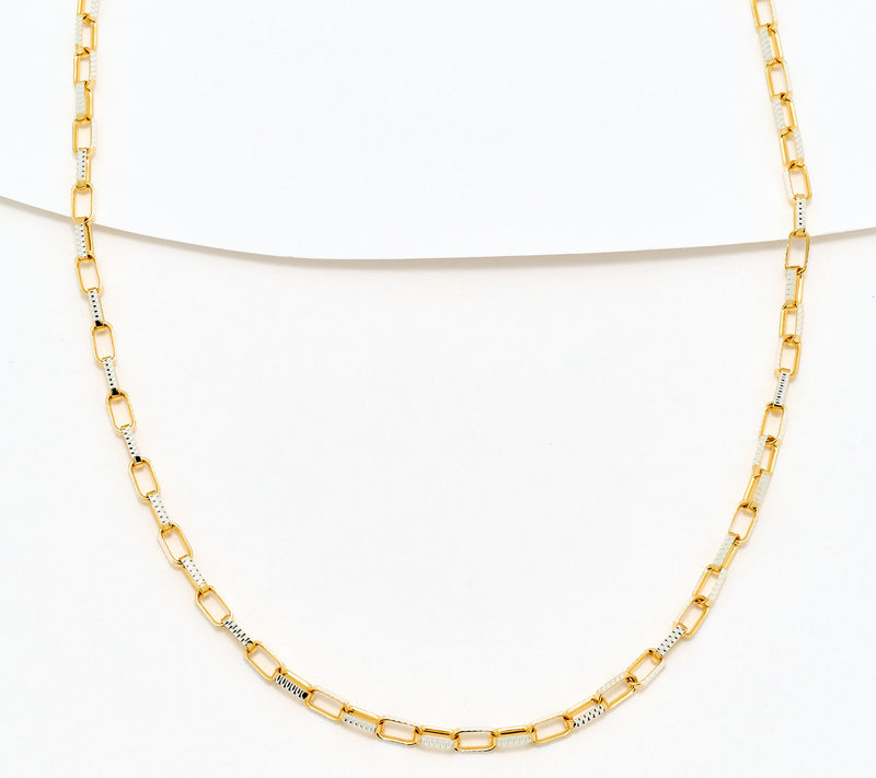 David Markstein Sterling Silver Premiere Luxe Paperclip 22" Necklace — View 5