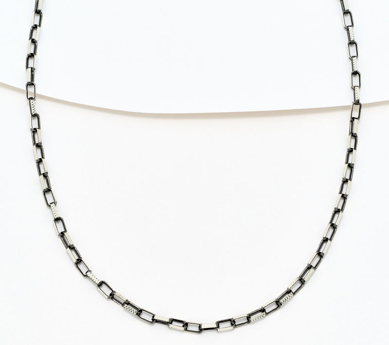David Markstein Sterling Silver Premiere Luxe Paperclip 22" Necklace — View 7