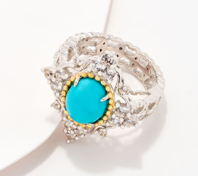 Dallas Prince Ethiopian Opal & Gemstone Ring, Sterling Silver — Main view
