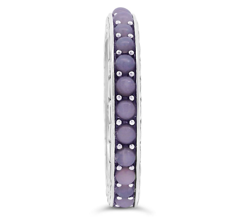 Tiffany Kay Studio Sterling Silver Opal Band Ring — View 3