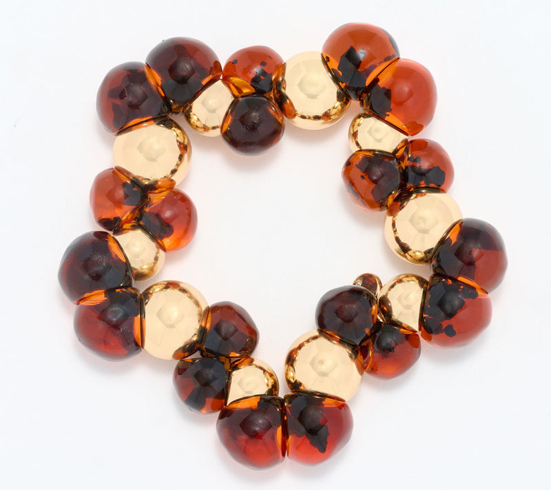 Carla Rockmore Collection Multi Bead Elastic Bracelet — View 4