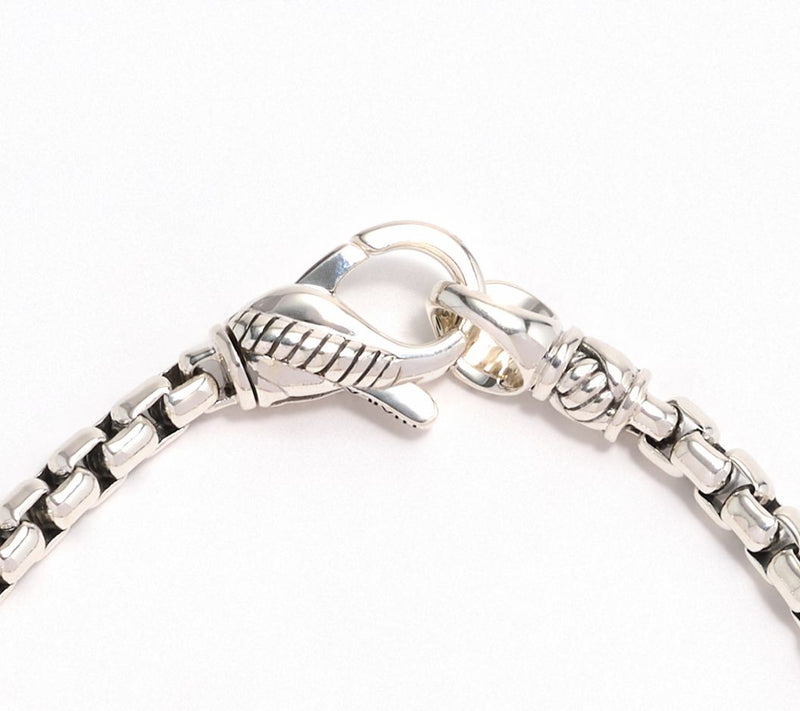 JAI Sterling Silver Storyteller Symbol Box Chain Bracelet — View 2
