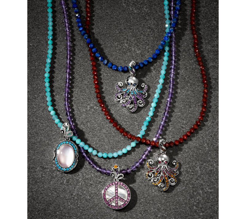 Third Person Sterling Silver Creative Soul Gemstone Enhancer — View 4