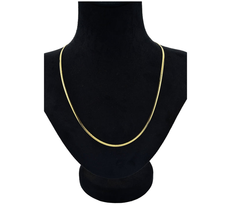 Silver Style Solid Cuban Link Chain Necklace, Sterling — View 8
