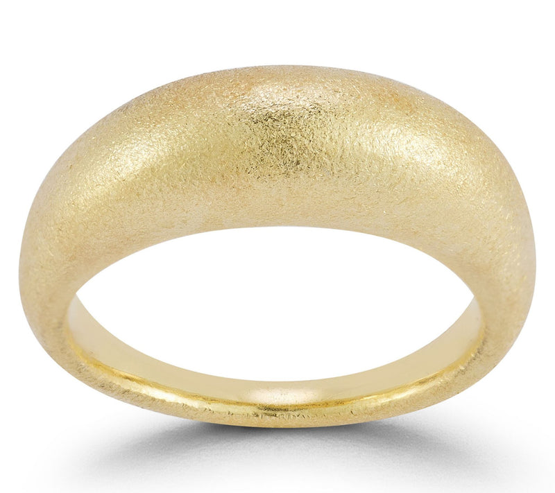 Sterlina Silver Satin Dome Ring, Sterling — View 5