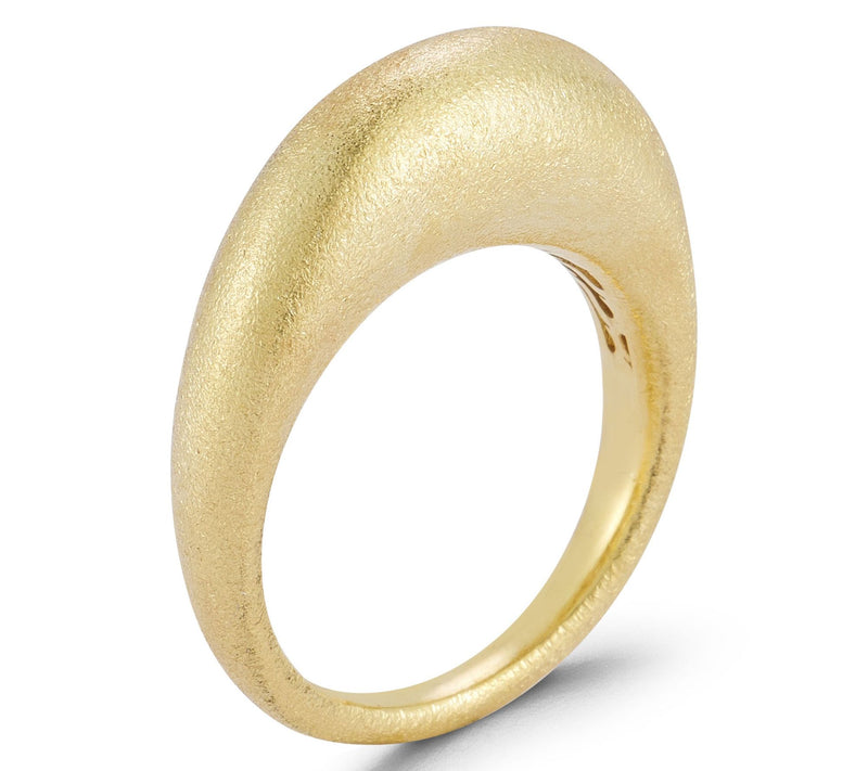 Sterlina Silver Satin Dome Ring, Sterling — View 6