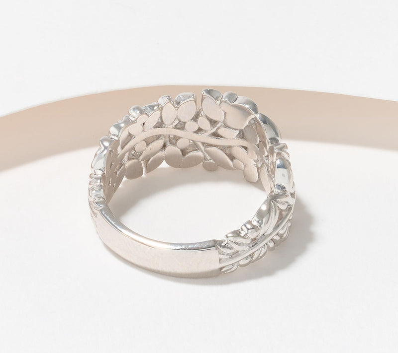 Christian James by Scott Grimes Sterling Silver Legacy Peace Ring — View 2