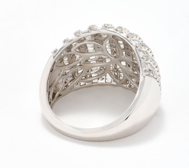 Affinity Diamonds 2.00 cttw Wide Band Ring 14K Gold — View 4