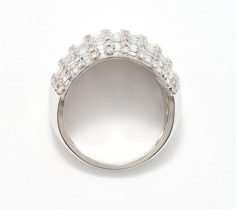 Affinity Diamonds 2.00 cttw Wide Band Ring 14K Gold — View 2