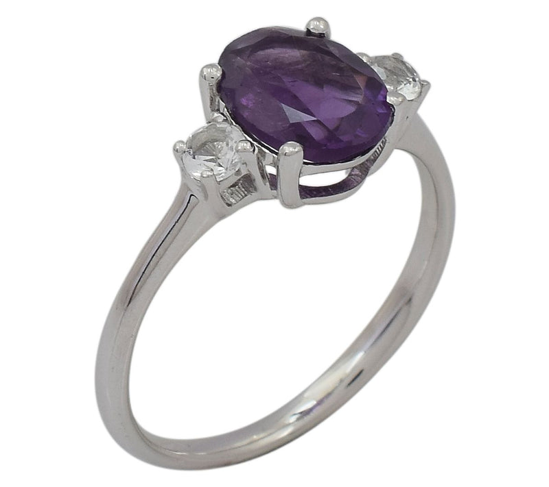 Affinity Gems Multi-Gemstone Ring, Sterling Silver — Main view