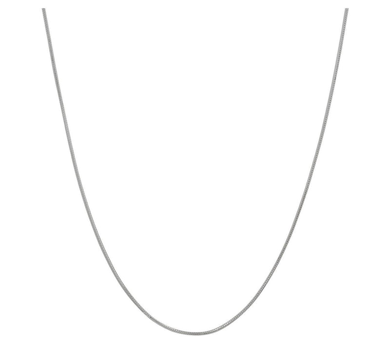 Silver Style Snake Chain Necklace, Sterling — View 2