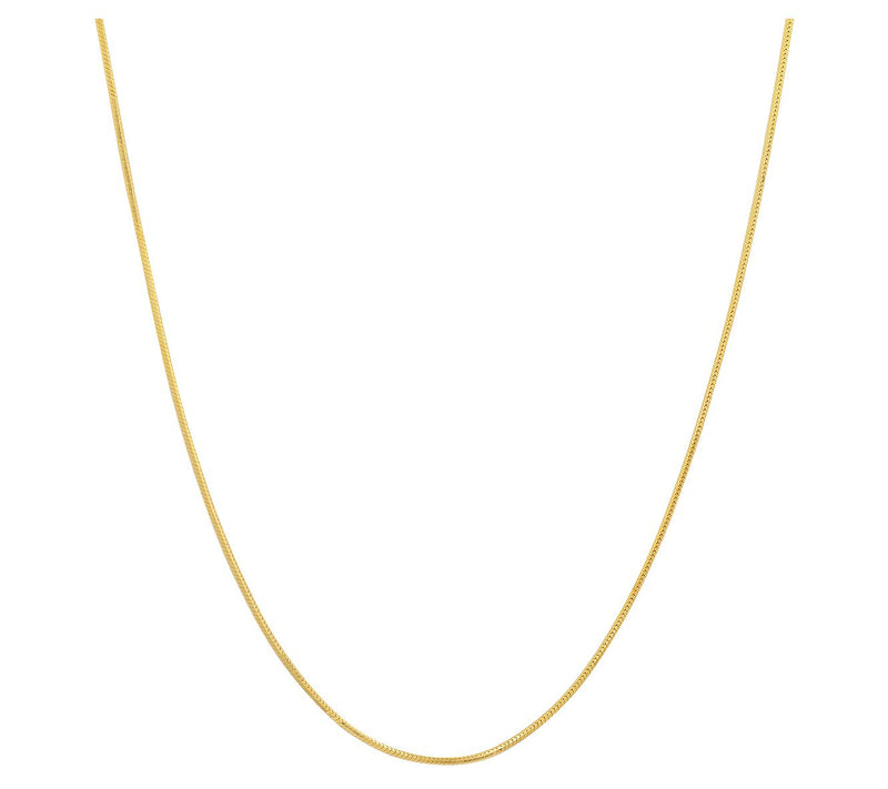 Silver Style Snake Chain Necklace, Sterling — View 7