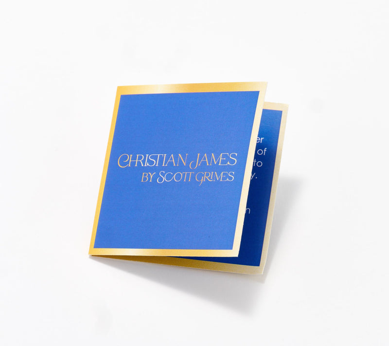 Christian James by Scott Grimes Sterling Silver Mantra Stretch Bracelet — View 4